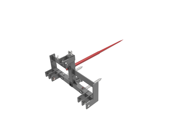 Load image into Gallery viewer, 3 Point Hitch Receiver with Suitcase Weight Rack Cat 1 2 Tractor T-HWB
