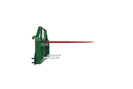 John Deere Bale Spear Attachment Hook Pin 2000kg 3 Tine Hay Frame