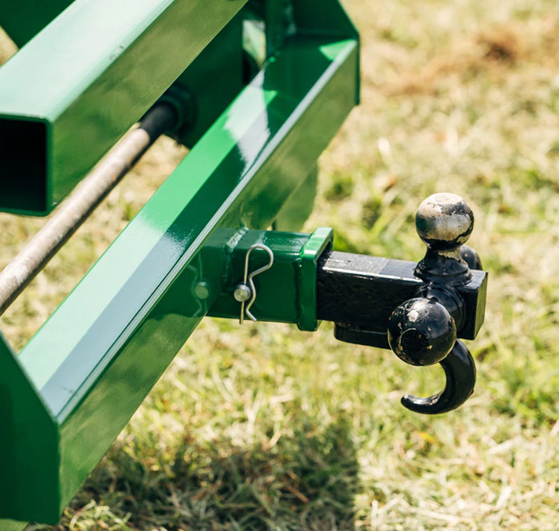 Load image into Gallery viewer, John Deere Front Loader 2" Receiver Hitch Mount Plate – Hook &amp; Pin, Heavy Duty Grade 50 Steel
