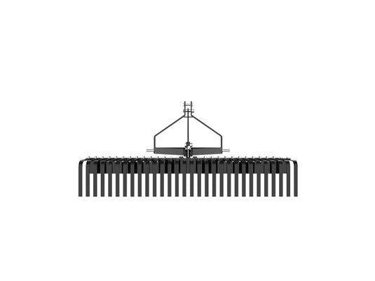 3 Point Landscape Rock Rake For Category 1 Compact Tractors
