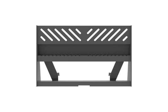 Heavy Duty Pallet Forks Frame Euro Hitch Class 2A 2 Ton Capacity