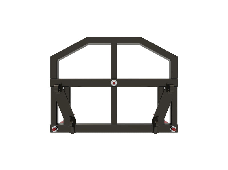 Indlæs billede i Gallery Viewer, Heavy Duty 3 Tine Round Bale Spear Euro Hitch 1500kg Loader Attachment

