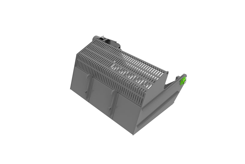 Indlæs billede i Gallery Viewer, Hydraulic Rock Picker Attachment Heavy Duty Tractor Loader Stone Collector Field Cleaner
