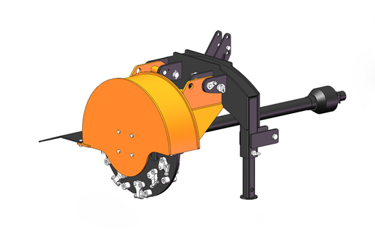 3 Point PTO Stump Grinder 600mm Range Tungsten Carbide Teeth 15 to 45HP Tractor