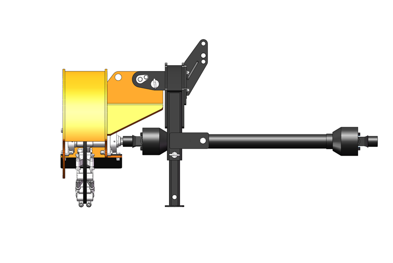 Load image into Gallery viewer, 3 Point PTO Stump Grinder 600mm Range Tungsten Carbide Teeth 15 to 45HP Tractor
