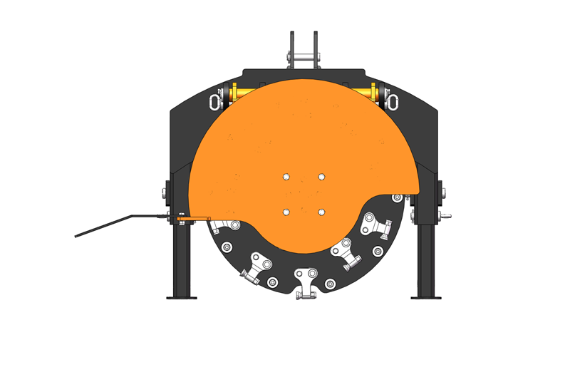 Load image into Gallery viewer, 3 Point PTO Stump Grinder 600mm Range Tungsten Carbide Teeth 15 to 45HP Tractor
