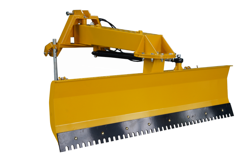 Indlæs billede i Gallery Viewer, Hydraulic Angle Snow Plow 3 Point Linkage Tractor Hardened Steel Cutting Edge
