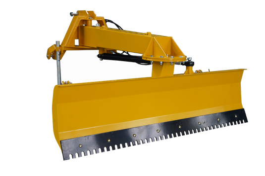 Hydraulic Angle Snow Plow 3 Point Linkage Tractor Hardened Steel Cutting Edge