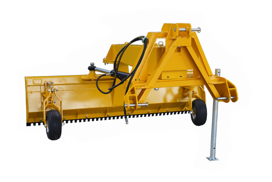 Hydraulic Angle Snow Plow 3 Point Linkage Tractor Hardened Steel Cutting Edge