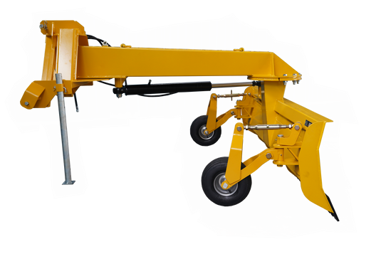 Hydraulic Angle Snow Plow 3 Point Linkage Tractor Hardened Steel Cutting Edge