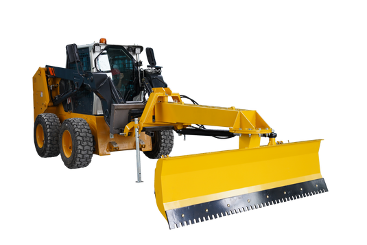 Hydraulic Angle Snow Plow 3 Point Linkage Tractor Hardened Steel Cutting Edge