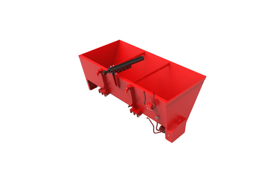 Hydraulic Salt Spreader 1000L Self Loading Front Loader SMS 3 Point