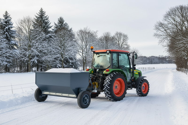Carregue imagem no visualizador da galeria3 Point Hitch Salt and Sand Spreader Cat 1 Cat 2 Tractor 250L
