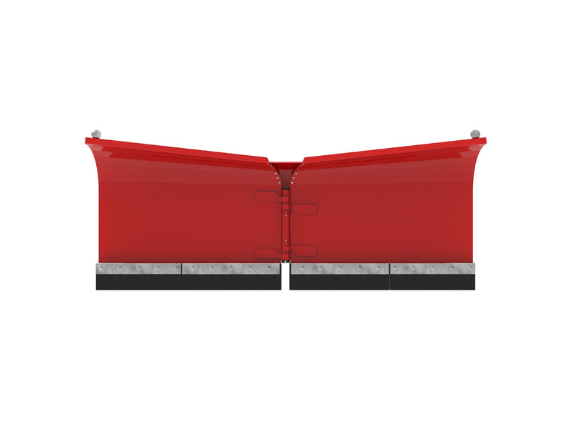 Indlæs billede i Gallery Viewer, Hydraulic V Plow Front Loader Rubber Blade V Shape Straight Angle Snow Plow
