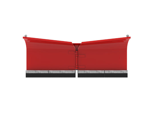 Hydraulic V Plow Front Loader Rubber Blade V Shape Straight Angle Snow Plow