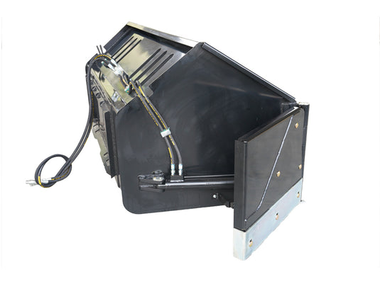 Hydraulic Snow Bucket with Retractable Wings for Loader Heavy Duty Snow Removal