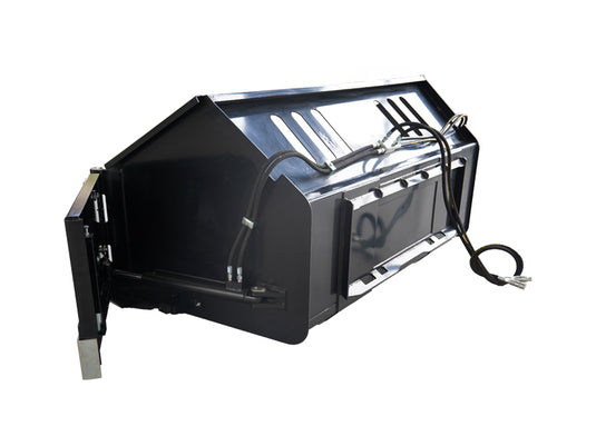 Hydraulic Snow Bucket with Retractable Wings for Loader Heavy Duty Snow Removal