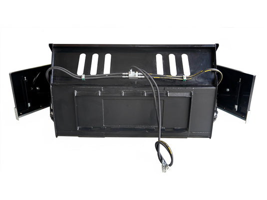 Hydraulic Snow Bucket with Retractable Wings for Loader Heavy Duty Snow Removal