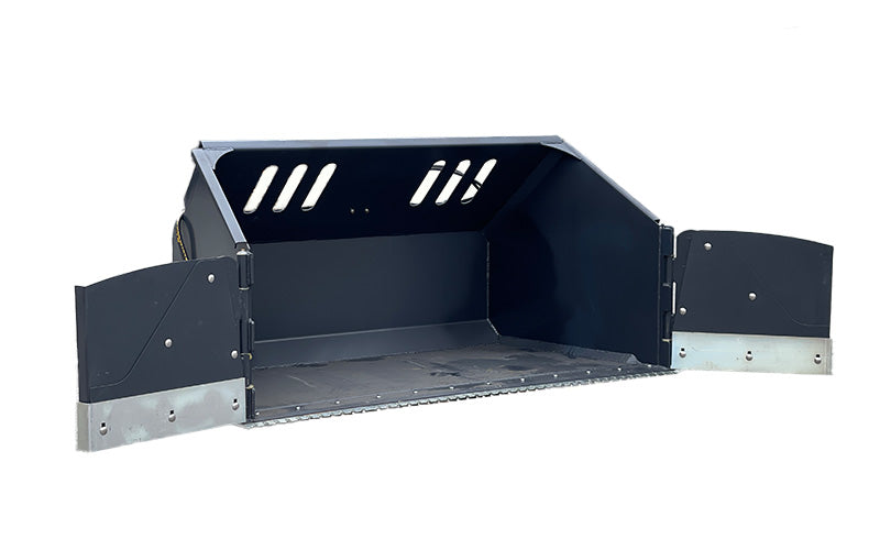 Load image into Gallery viewer, Hydraulic Snow Bucket with Retractable Wings for Loader Heavy Duty Snow Removal
