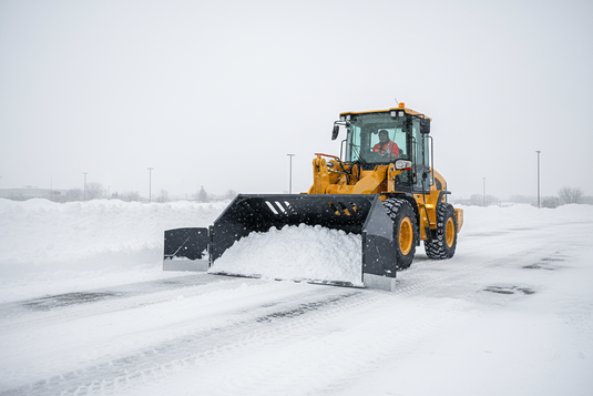 Hydraulic Snow Bucket with Retractable Wings for Loader Heavy Duty Snow Removal