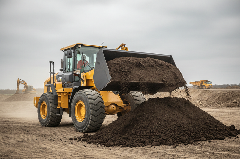 Indlæs billede i Gallery Viewer, 107 Inch Heavy Duty Soil Bucket 2.5m3 Euro Quick Attach Front Loader Attachment
