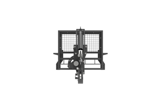 Hydraulic Rotating Tree Shear John Deere Loader Attachment Land Clearing Brush Cutter