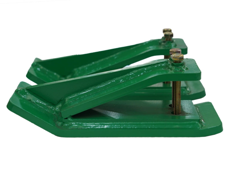 Load image into Gallery viewer, Tractor Bucket Skid Protector, No-Drill Clamp-On Loader Bucket Edge Guard for Lawn Turf and Snow Removal
