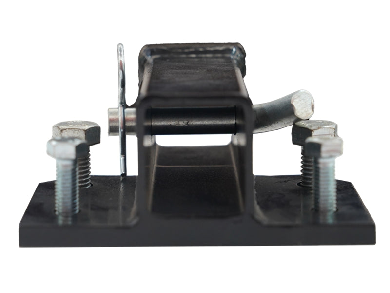 Indlæs billede i Gallery Viewer, Clamp On Bucket Hitch Receiver 2 Inch, No Drill Trailer Hitch for Loader Bucket

