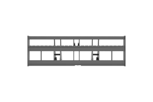 Wheel Loader Fork Frame - Heavy Duty Class 3 Pallet Forks, 5000kg Capacity