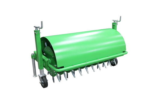 Avant 300 500 Compact Loader Core Aerator Attachment Lawn Plug Aerator Heavy Clay Soil Sports Field