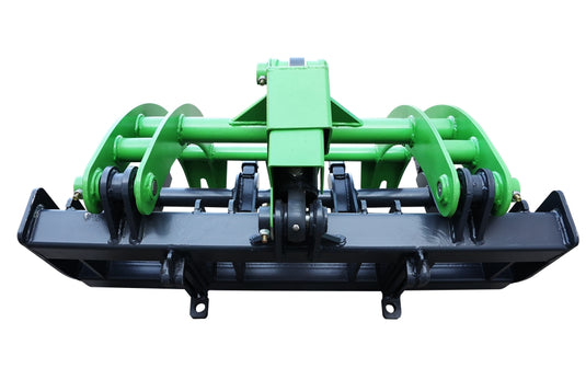 Compact Loader Timber Grab Grapple Rake Attachment for Logs Rocks Brush Replaceable Teeth