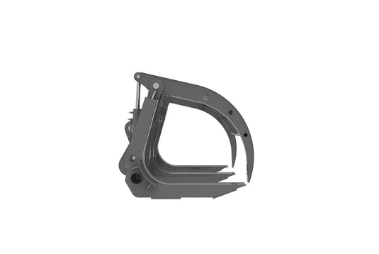 Wheel Loader Timber Grapple Attachment - Heavy Duty Hydraulic Log Grab for Logging