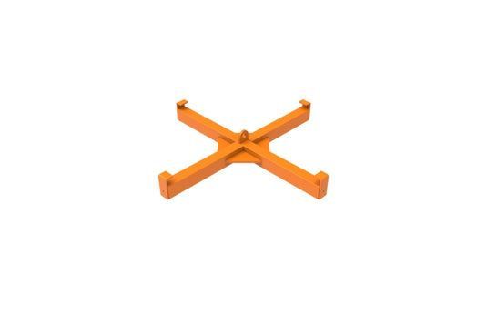 Bulk Bag Lifter 2000kg – FIBC Lifting Frame with Rotating Swivel Eye, Overhead Crane Attachment