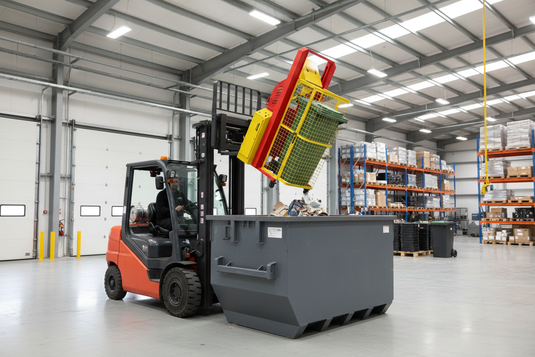 Heavy Duty Wheelie Bin Tipper 250kg – 240L/120L/80L Compatible