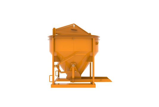 Concrete Kibble Bucket  Tower Crane Bottom & Side Discharge, 1.0–1.5m³