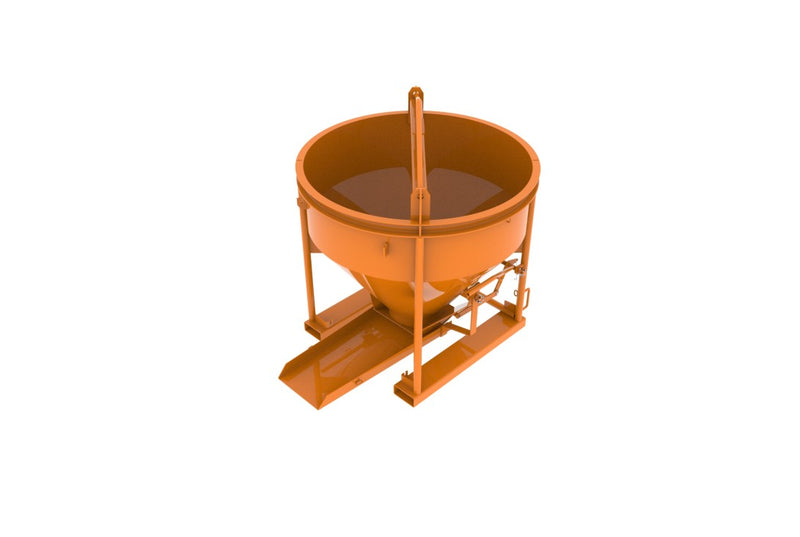 Carregue imagem no visualizador da galeriaConcrete Kibble Bucket  Tower Crane Bottom &amp; Side Discharge, 1.0–1.5m³
