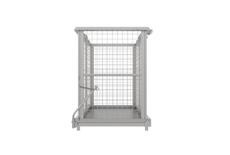 Load image into Gallery viewer, Drop Bottom Skip Bin 1.5m³ – Mesh Sides, Crane &amp; Forklift  1000kg SWL
