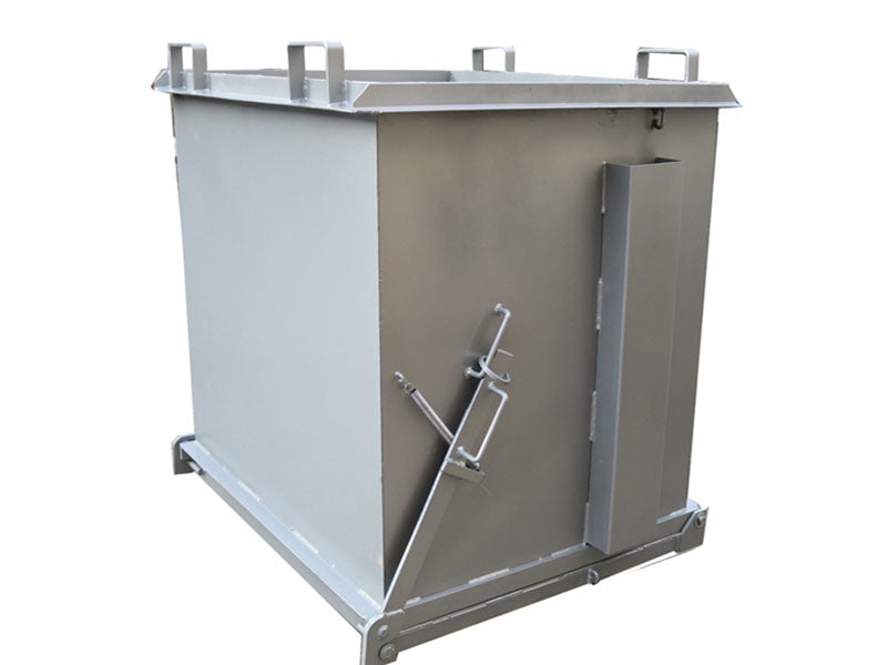 Indlæs billede i Gallery Viewer, Drop Bottom Bin for Forklift &amp; Crane  Construction Waste Skip, 0.5–1.1m³
