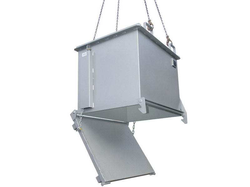 Indlæs billede i Gallery Viewer, Drop Bottom Bin for Forklift &amp; Crane  Construction Waste Skip, 0.5–1.1m³
