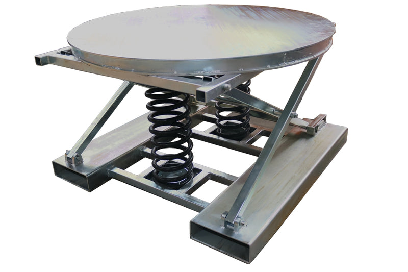 Load image into Gallery viewer, 1.5 Tonne Mobile Pallet Positioner/ Turntable Palift/ Loading Table
