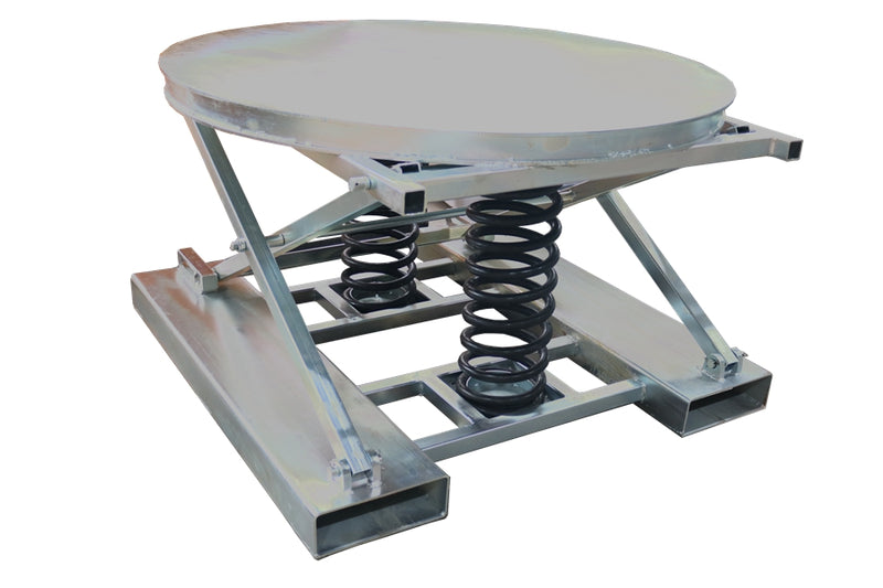 Load image into Gallery viewer, 1.5 Tonne Mobile Pallet Positioner/ Turntable Palift/ Loading Table
