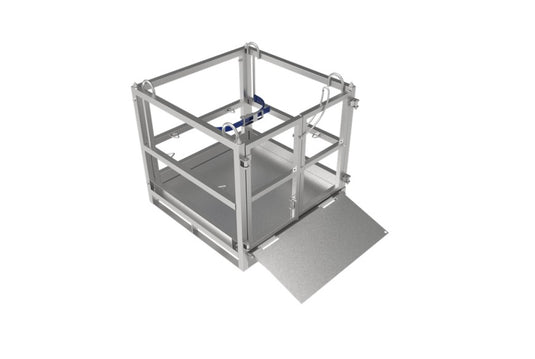 Gas Cylinder Cage with 4-Point Crane Lugs & Forklift Pockets – 1000kg SWL