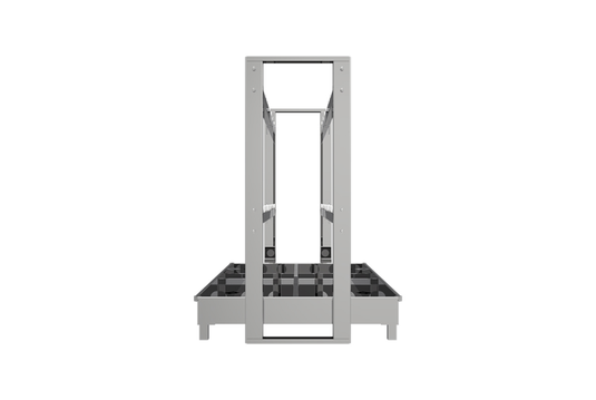 Heavy Duty Double Stack Drum Rack with Spill Containment – 2 or 3 Drum Industrial