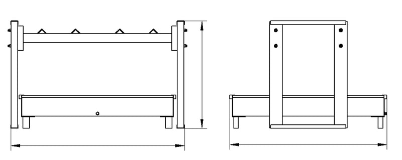 Load image into Gallery viewer, Heavy Duty Drum Storage Rack with Spill Containment Tray – 2 or 3 Drum Industrial
