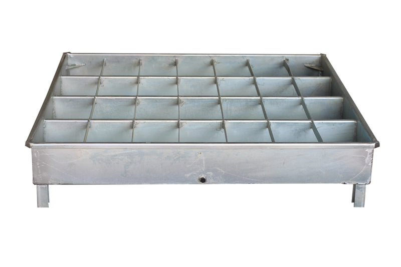 Load image into Gallery viewer, Heavy Duty Steel Drum Spill Containment Pallet – 1, 2 &amp; 4 Drum Chemical Spill Bund
