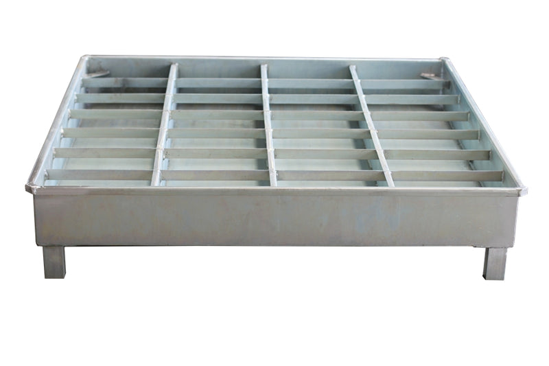 Load image into Gallery viewer, Heavy Duty Steel Drum Spill Containment Pallet – 1, 2 &amp; 4 Drum Chemical Spill Bund
