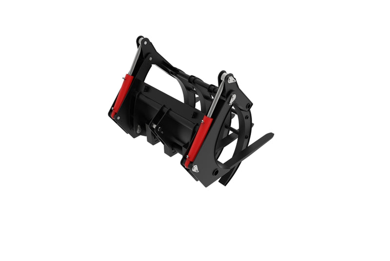 Indlæs billede i Gallery Viewer, Wheel Loader Timber Grab Attachment - Hydraulic Log Grapple for Wood, Pipe and Scrap Metal
