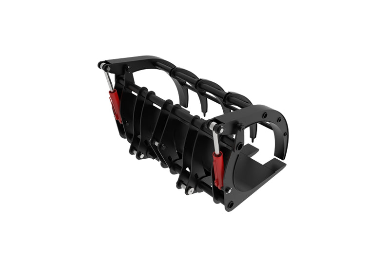 Chargez l'image dans la visionneuse de la galerie, Wheel Loader Waste Grapple Attachment - Heavy Duty Hydraulic Grab for Recycling and Agriculture
