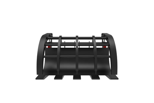 Wheel Loader Waste Grapple Attachment - Heavy Duty Hydraulic Grab for Recycling and Agriculture