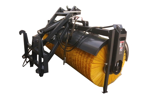 Self-adjusting Rotary Broom to Tractor